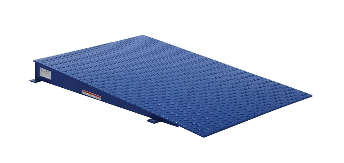 Vestil ARX-3654-4 Steel Approach Ramp for Low Profile Scissor Table Ramp Option 54 in. x 39-1/2 in. x 4-1/2 in. 4,000 lb. Cap