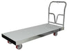 Vestil ASD-2460 Aluminum Sheet Deck Platform Truck 64-5/8 in. x 24 in. x 37-1/8 in. 3,600 lb. Capacity Silver