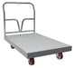 Vestil ASD-3048 Aluminum Sheet Deck Platform Truck 52-5/8 in. x 30 in. x 37-1/8 in. 3,600 lb. Capacity Silver