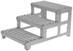 Vestil ASP-24-3-SS stainless steel adjustable step mate stand - view 2