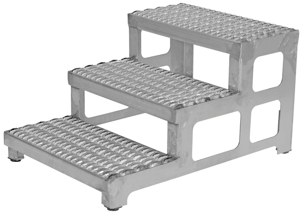 Vestil ASP-24-3-SS stainless steel adjustable step mate stand - view 2