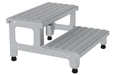 Vestil ASP-24-SS stainless steel adjustable step mate stand - view 2