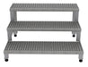 Vestil ASP-36-3-SS stainless steel adjustable step mate stand - view 3