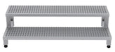 Vestil ASP-48-SS stainless steel adjustable step mate stand - view 3