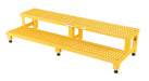 Vestil ASP-60 steel adjustable step mate stand - view 2