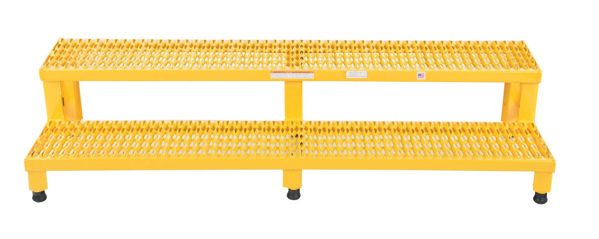 Vestil ASP-60 steel adjustable step mate stand - view 3