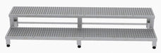 Vestil ASP-72-SS stainless steel adjustable step mate stand - view 3