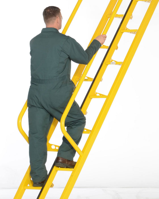 Vestil ATS-10-56 steel alternate tread stair - view 6