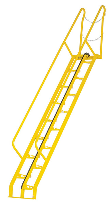 Vestil ATS-10-56 steel alternate tread stair - view 2