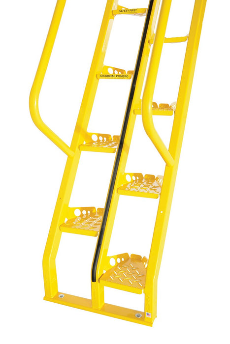 Vestil ATS-10-56 steel alternate tread stair - view 5