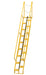 Vestil ATS-11-56 Steel Alternate Tread Stair 56 Degrees 97-1/2 in. x 23-1/2 in. x 174-1/8 in. 350 lb. Capacity Yellow