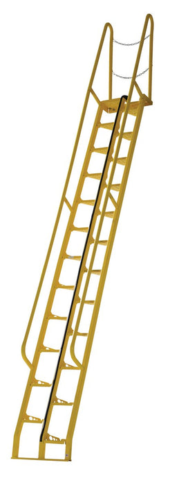 Vestil ATS-14-68 steel alternate tread stair - view 2
