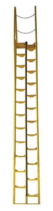 Vestil ATS-14-68 steel alternate tread stair - view 3
