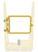 Vestil ATS-SCG steel alternating tread step self-closing gate steel yellow - view 2