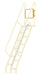 Vestil ATS-SCG steel alternating tread step self-closing gate steel yellow - view 3
