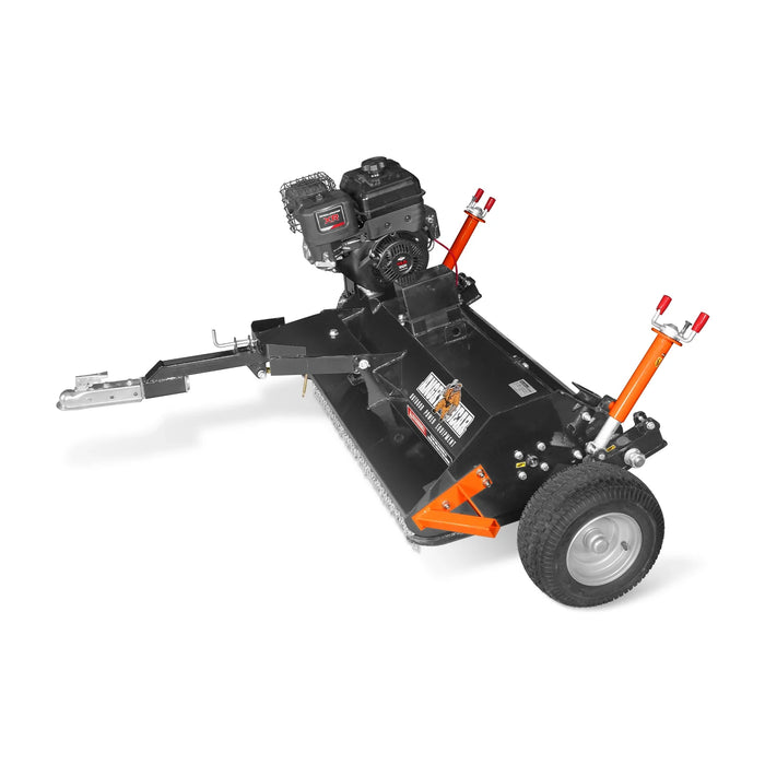 MechMaxx 48" Tow-Behind ATV Offset Flail Mower,  B&S 13.5HP 420cc E-st — lifestyle view