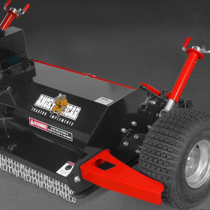 MechMaxx 55" Tow-Behind ATV Offset Flail Mower, 23HP 679cc E-start Gas — view 6