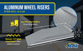 Vestil ATWR-ROG-18-6-48 aluminum tread plate wheel riser with roll off guard feature overview 2