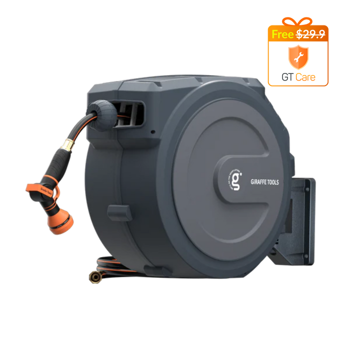 Retractable Garden Hose Reel 62ft-155ft