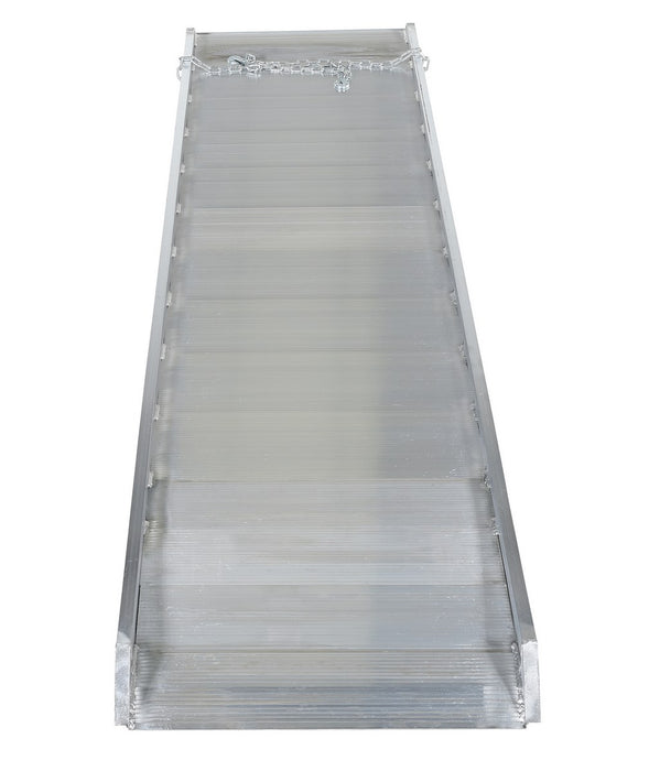 Vestil AWR-28-10A aluminum wheel walk ramp overlapping style - view 3