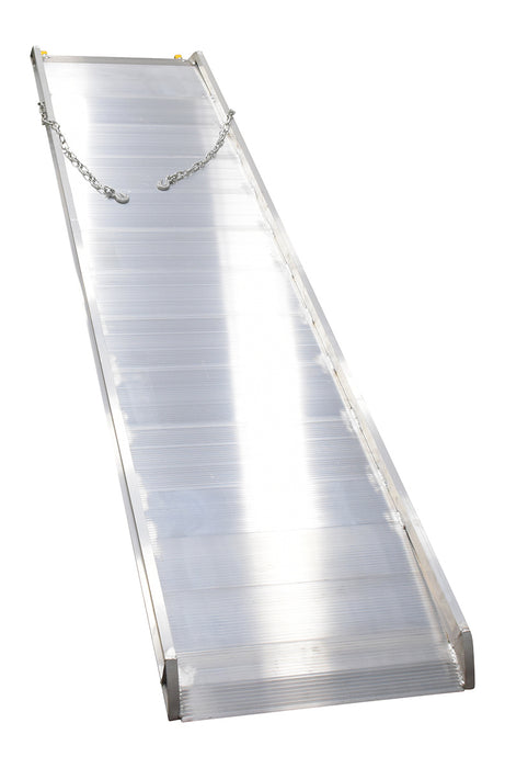 Vestil AWR-28-10B aluminum wheel walk ramp steel hook style - view 3