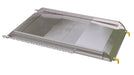 Vestil AWR-28-6B Aluminum Wheel Walk Ramp Steel Hook Style 75-7/16 in. x 28 in. 3,000 lb. Capacity Silver