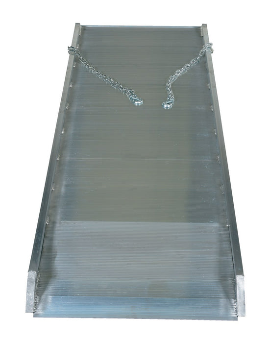 Vestil AWR-28-8A aluminum wheel walk ramp overlapping style - view 3