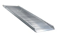 Vestil AWR-38-10A Aluminum Wheel Walk Ramp Overlapping Style 120 in. x 38 in. 2,200 lb. Capacity Silver