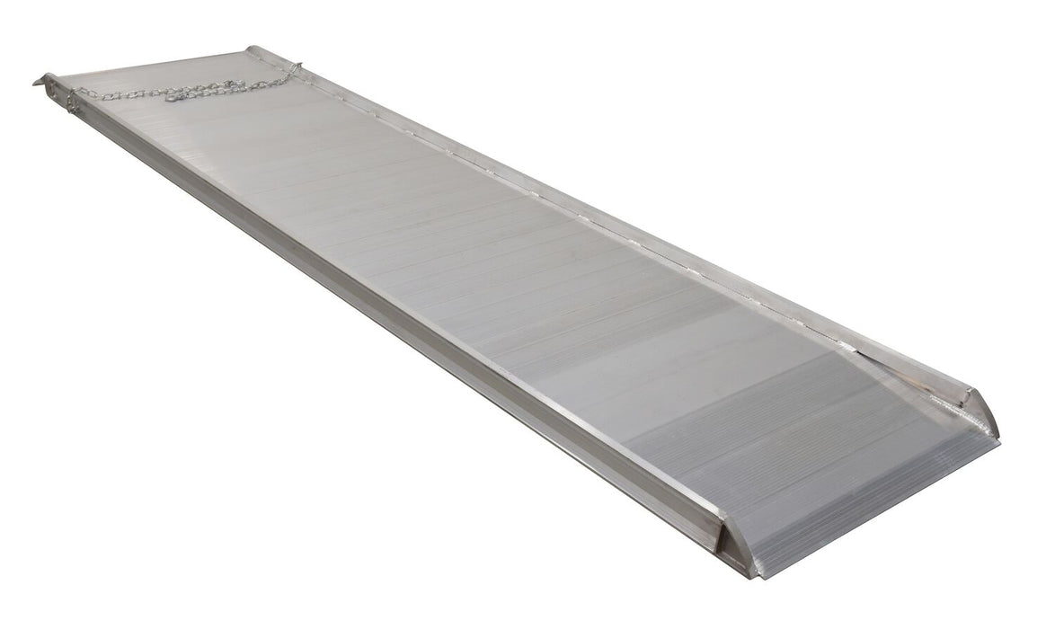 Vestil AWR-38-12A Aluminum Wheel Walk Ramp Overlapping Style 144 in. x 38 in. 1,900 lb. Capacity Silver