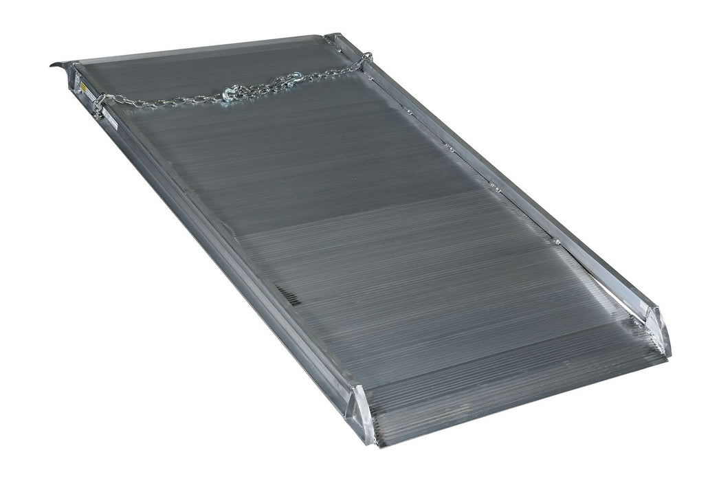 Vestil AWR-38-4A Aluminum Wheel Walk Ramp Overlapping Style 48 in. x 38 in. 3,000 lb. Capacity Silver