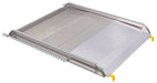 Vestil AWR-38-4B Aluminum Wheel Walk Ramp Steel Hook Style 52 in. x 38 in. 3,000 lb. Capacity Silver