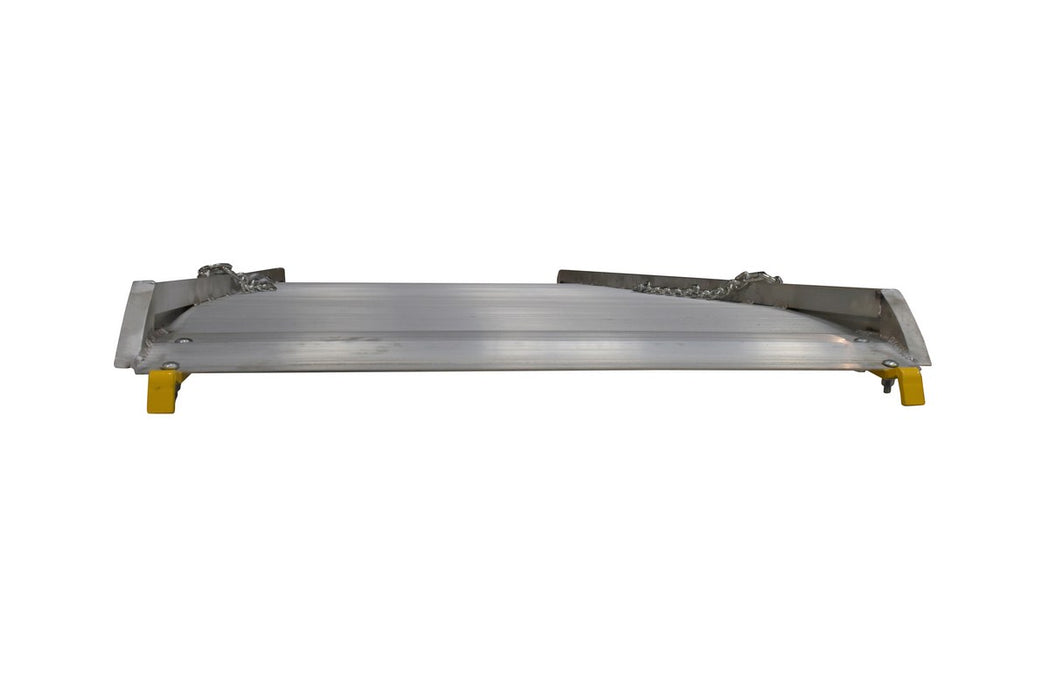 Vestil AWR-38-8B aluminum wheel walk ramp steel hook style - view 4