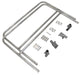 Vestil AWR-HR-10-RF Aluminum Bolt On Handrail 10 ft. For Aluminum Walk Ramps Retro Fit Silver