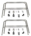 Vestil AWR-HR-12-RF aluminum bolt on handrail - view 3