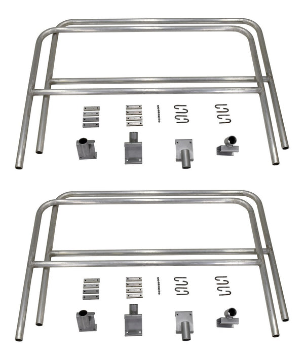 Vestil AWR-HR-16-RF aluminum bolt on handrail - view 3