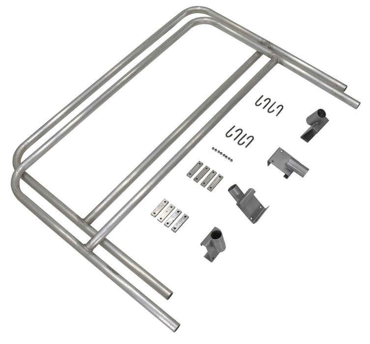 Vestil AWR-HR-7-RF Aluminum Bolt On Handrail 7 ft. For Aluminum Walk Ramps Retro Fit Silver