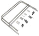 Vestil AWR-HR-7-RF Aluminum Bolt On Handrail 7 ft. For Aluminum Walk Ramps Retro Fit Silver