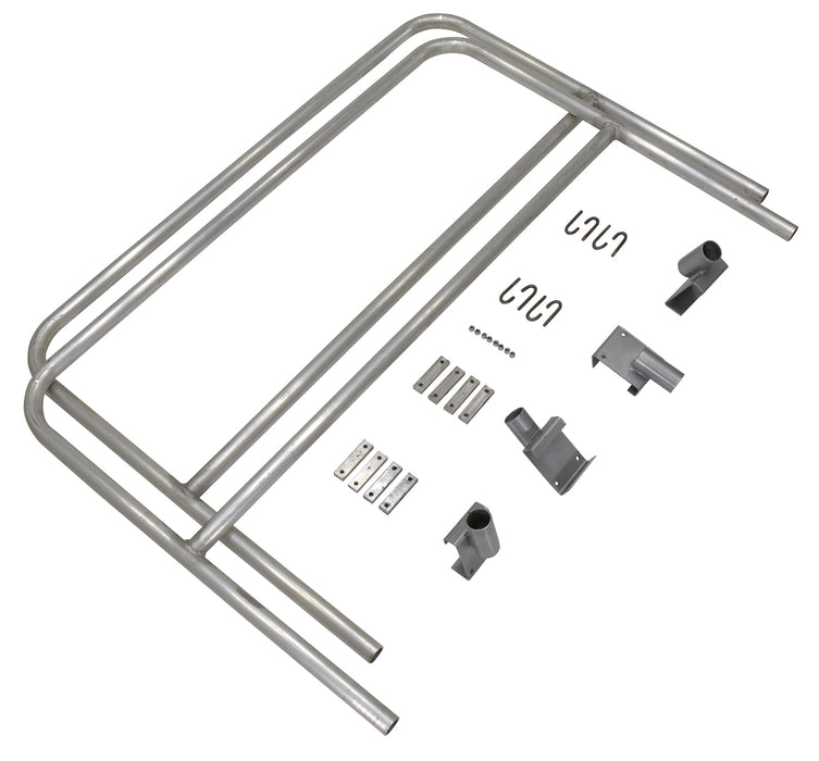 Vestil AWR-HR-8-RF Aluminum Bolt On Handrail 8 ft. For Aluminum Walk Ramps Retro Fit Silver