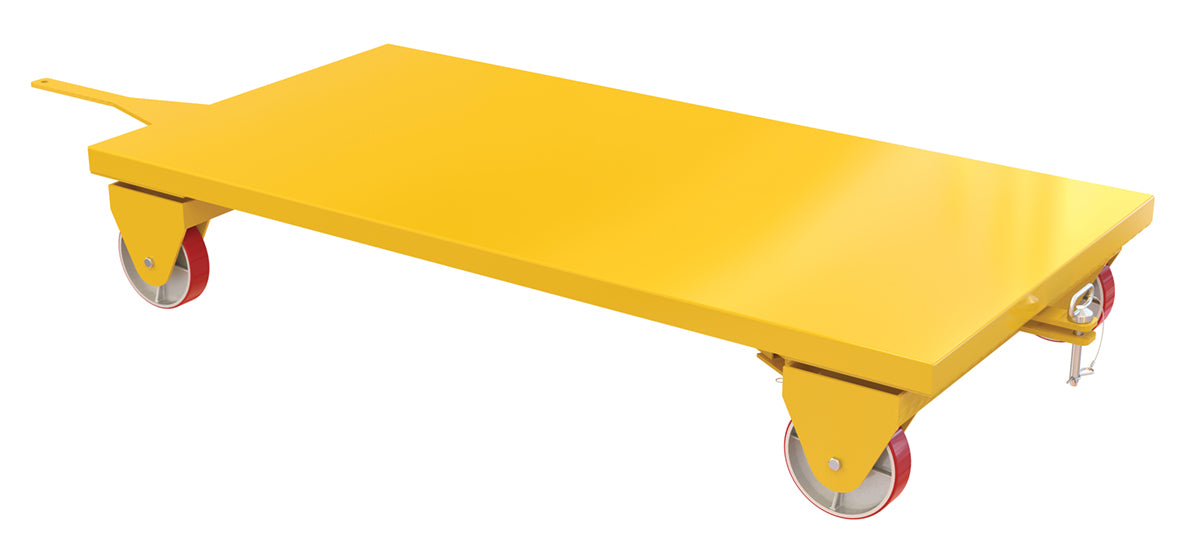 Vestil AWST-3672-PU steel all wheel steer truck - view 2