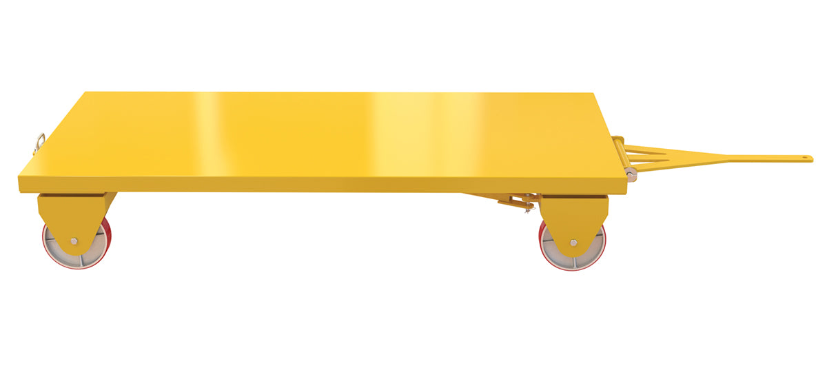 Vestil AWST-3672-PU steel all wheel steer truck - view 3