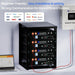 Green Vista Living Eco-Worthy Off-Grid Home Power Bundle | 5kW Inverter + 48V 100Ah... Bathroom Vanity - Installation View