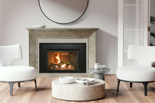 30" Gas Fireplace ABBOT-30PG-DELUXE-NG - angle view