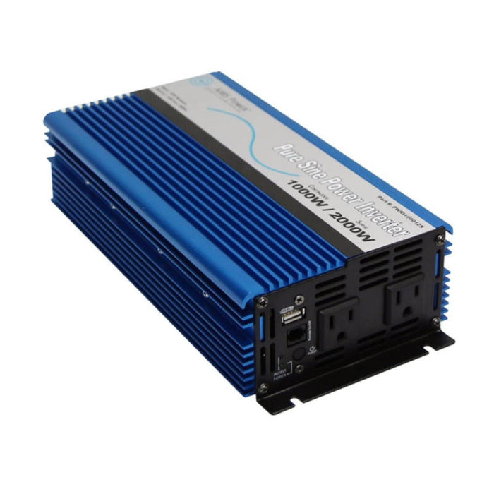 Aims 1000 Watt 12V Pure Sine Wave Inverter PWRI100012120S
