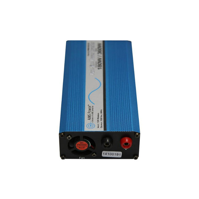 Aims 180 Watt 12V Pure Sine Wave Inverter PWRI18012S