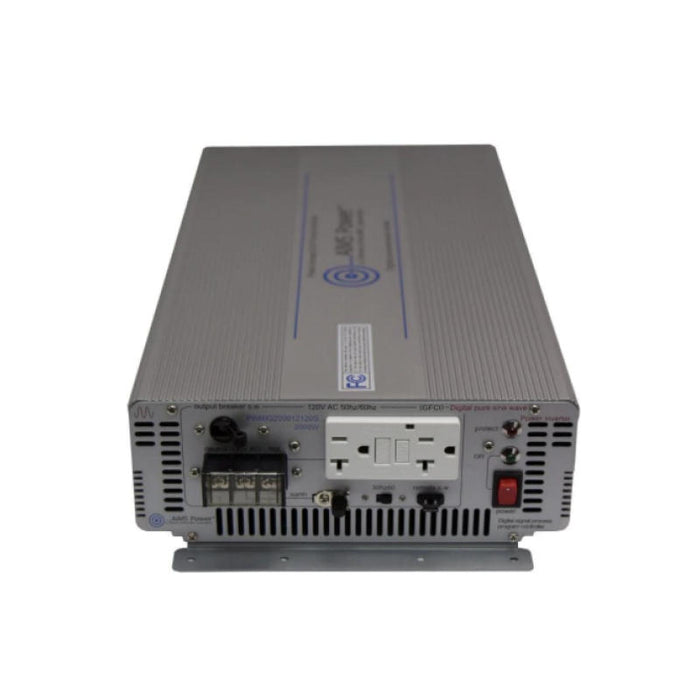 Aims 2000 Watt 12V Pure Sine Wave Inverter PWRIG200012120S