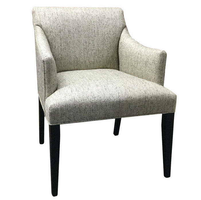 2096-2500 Alcott Straight Top Arm Chair with Upholstered Arms - Deeper Seat and Low Back