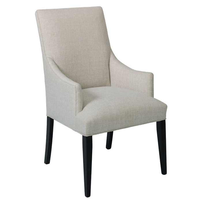 2096-0440 Alcott Straight Top Arm Chair with Upholstered Arms