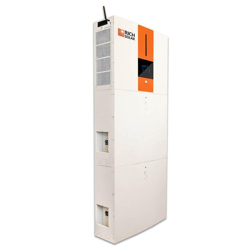Green Vista Living Rich Solar - All-in-One Energy Storage System Bathroom Vanity - Side View