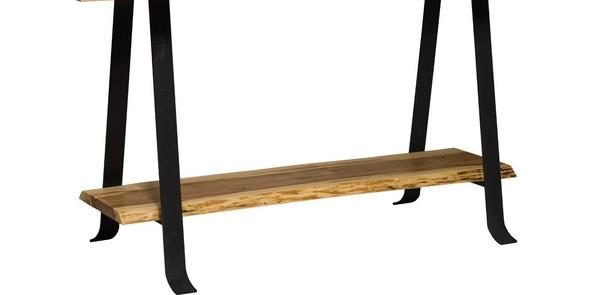 Alpha Bar & Counter Height with Footrest Shelf - Steel Base Only