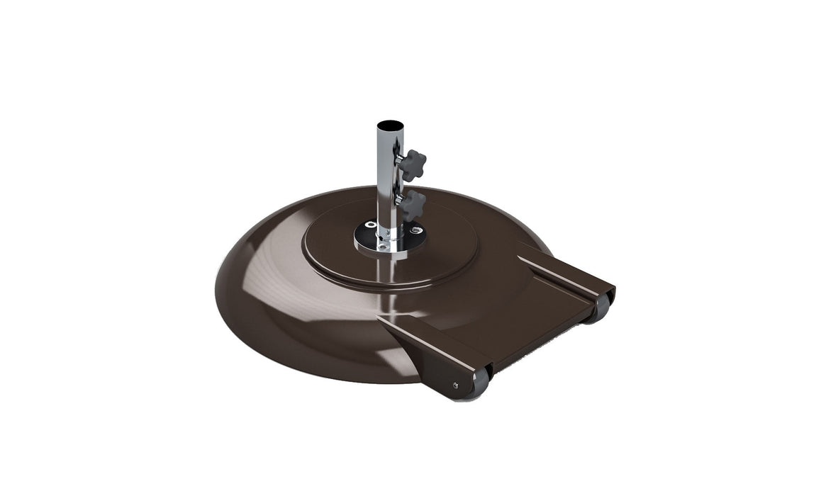 Ledge Lounger Aluminum Umbrella Base with Wheels — view 11